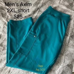 Figs Axim cargo scrub pants XXL short